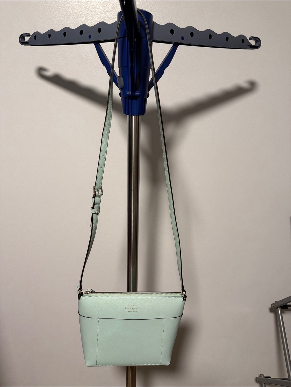 kate spade Mint Green Leather Crossbody Bag